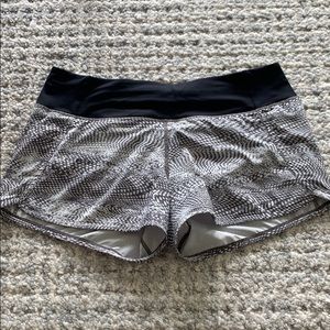 Women’s lululemon athletica speed short size 6